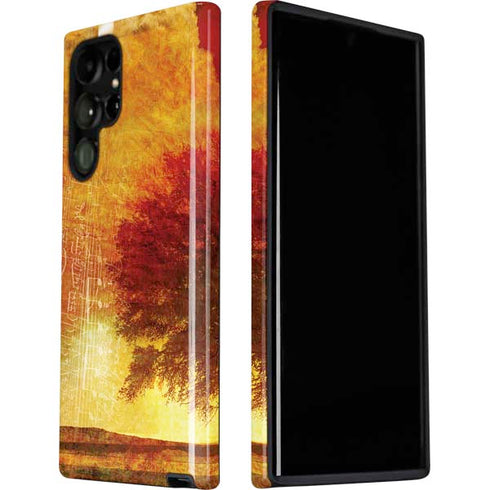 Falling Notes Galaxy S22 Ultra Pro Case