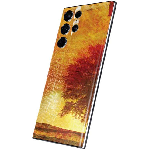 Falling Notes Galaxy S22 Ultra Skin