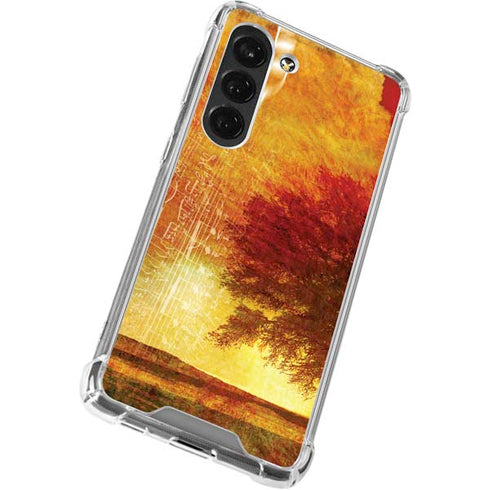 Falling Notes Galaxy S23 Clear Case