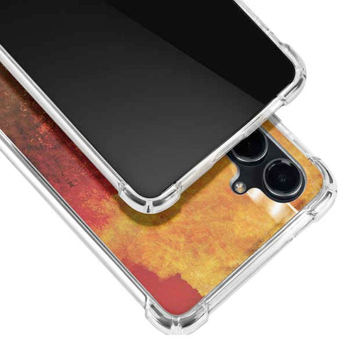 Falling Notes Galaxy S23 FE Clear Case