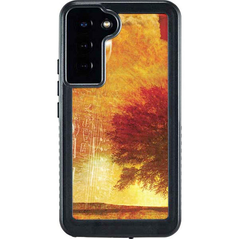 Falling Notes Galaxy S23 Plus Waterproof Case