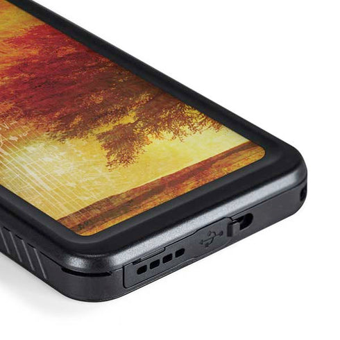 Falling Notes Galaxy S23 Waterproof Case