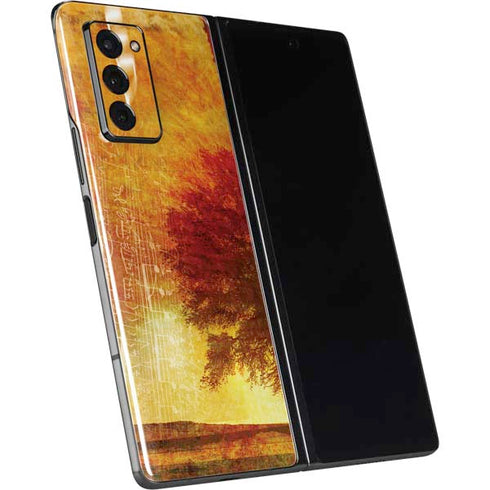 Falling Notes Galaxy Z Fold2 5G Skin