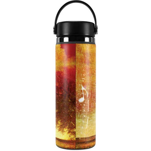 Falling Notes Hydro Flask 20oz Wide Mouth Skin