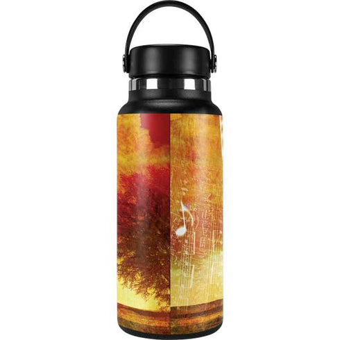Falling Notes Hydro Flask 32oz Wide Mouth Skin