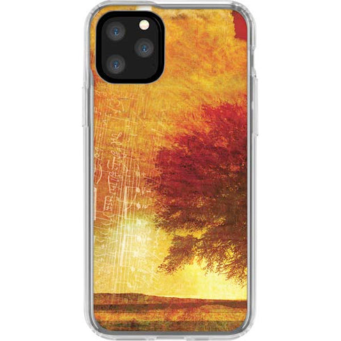 Falling Notes iPhone 11 Pro Clear Case