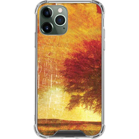 Falling Notes iPhone 11 Pro Max Clear Case