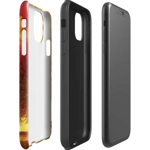Falling Notes iPhone 11 Pro Max Impact Case