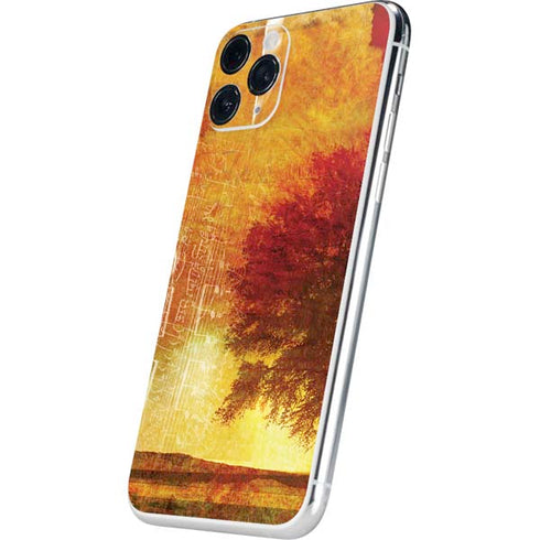 Falling Notes iPhone 11 Pro Skin