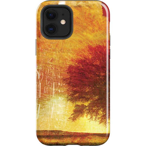 Falling Notes iPhone 12 Impact Case