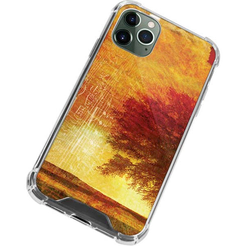 Falling Notes iPhone 12 Pro Clear Case
