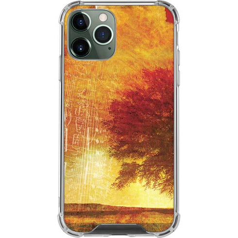 Falling Notes iPhone 12 Pro Max Clear Case