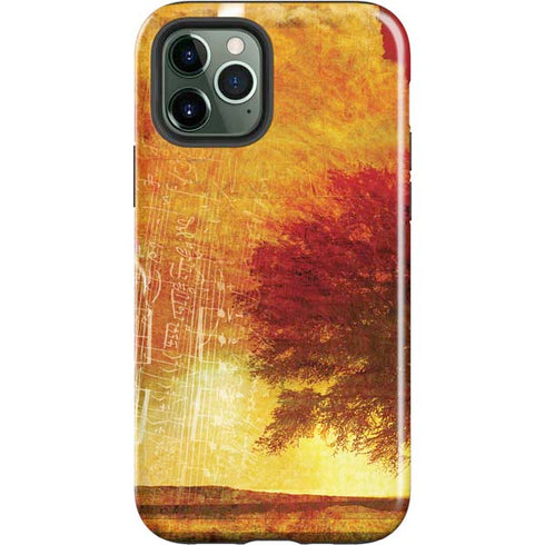 Falling Notes iPhone 12 Pro Max Impact Case