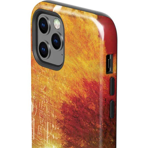 Falling Notes iPhone 12 Pro Max Impact Case