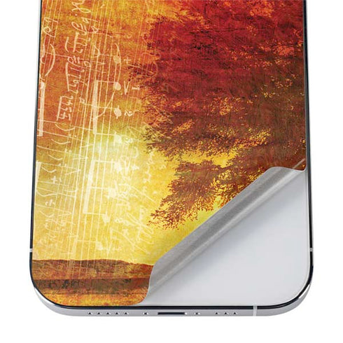 Falling Notes iPhone 12 Pro Skin