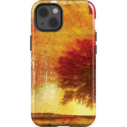 Falling Notes iPhone 15 Impact Case