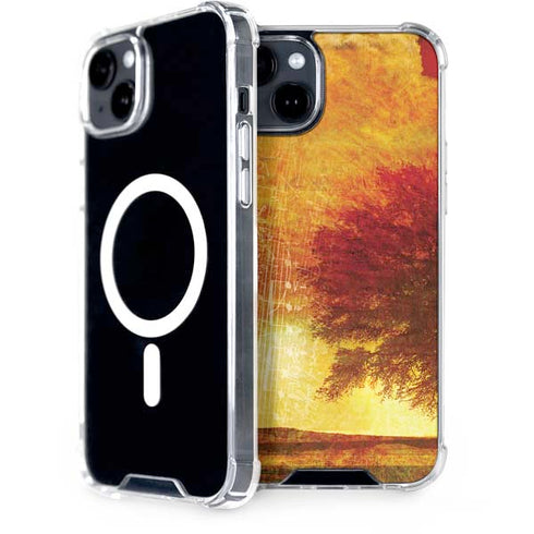 Falling Notes iPhone 15 Plus MagSafe Case