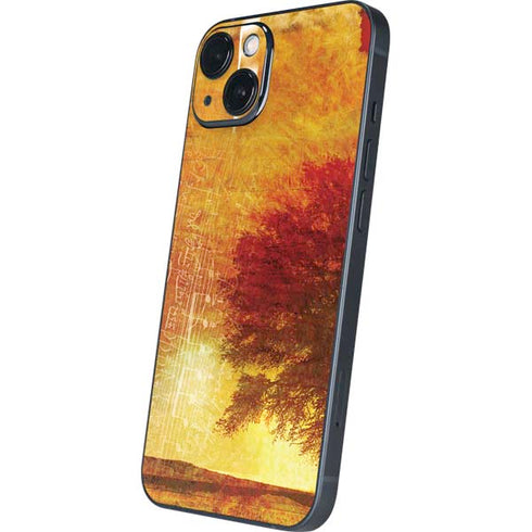 Falling Notes iPhone 14 Plus Skin