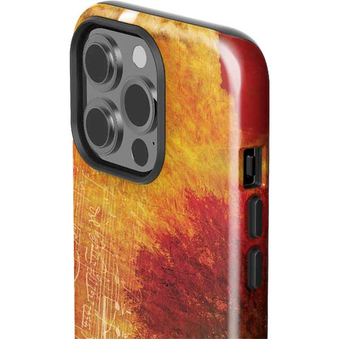 Falling Notes iPhone 14 Pro Impact Case