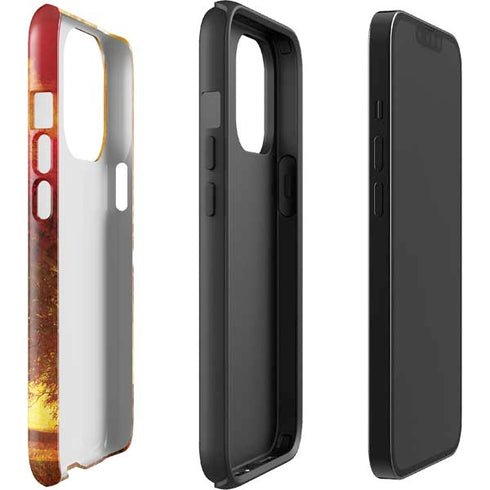 Falling Notes iPhone 14 Pro Impact Case