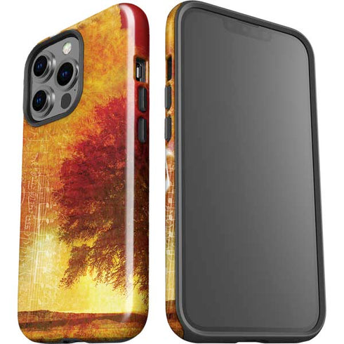 Falling Notes iPhone 14 Pro Impact Case