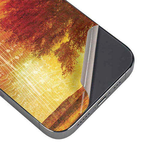 Falling Notes iPhone 14 Pro Max Skin