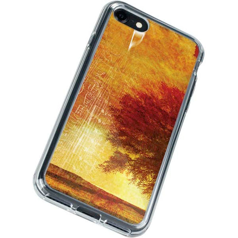 Falling Notes iPhone SE (2nd & 3rd Gen) Clear Case