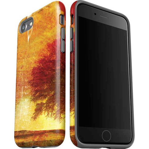 Falling Notes iPhone SE (2nd & 3rd Gen) Pro Case