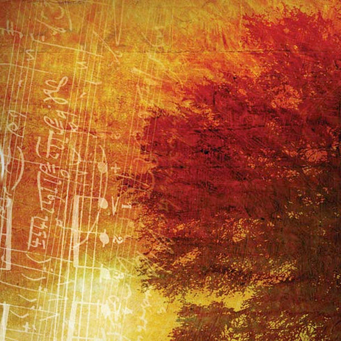 Falling Notes iPhone X Skin
