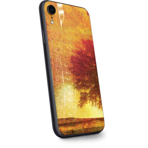Falling Notes iPhone XR Skin