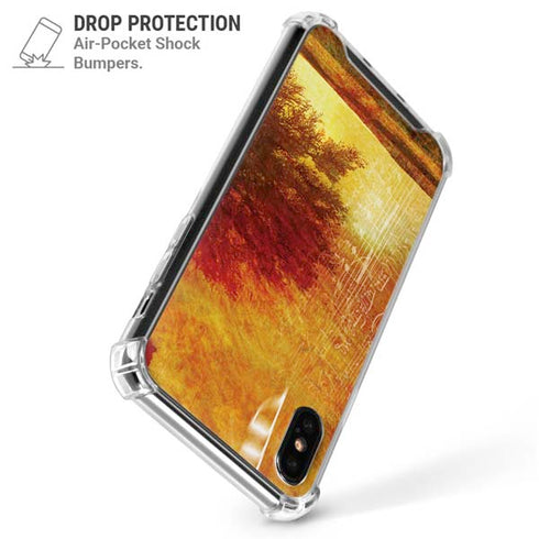 Falling Notes iPhone XS Max Clear Case