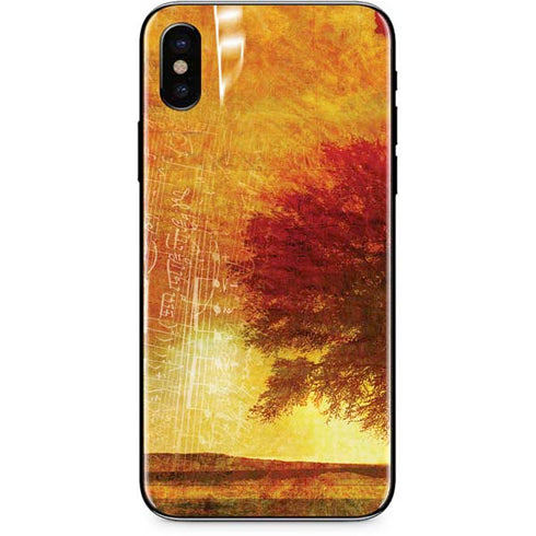 Falling Notes iPhone XS Max Skin
