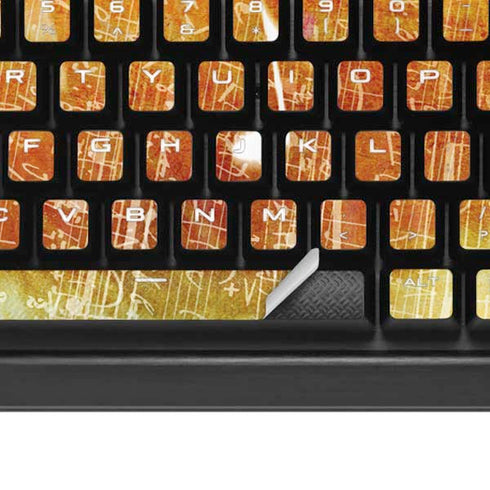 Falling Notes K95 RGB PLATINUM Mechanical Gaming Keyboard Skin