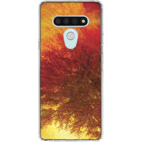 Falling Notes LG Stylo 6 Clear Case