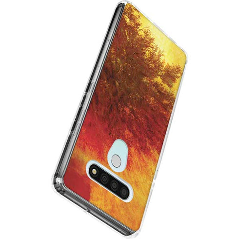Falling Notes LG Stylo 6 Clear Case