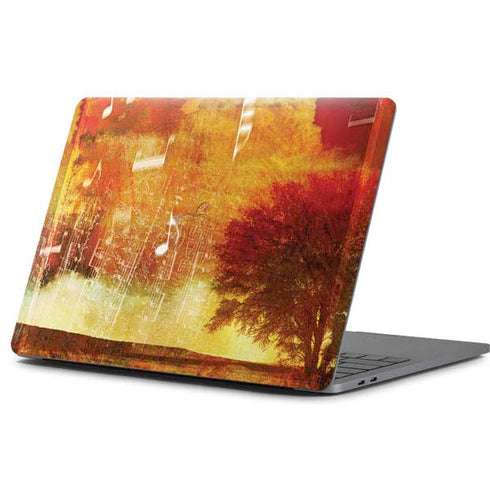 Falling Notes Apple MacBook Pro 13-inch Skin