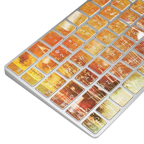 Falling Notes Magic Keyboard Skin