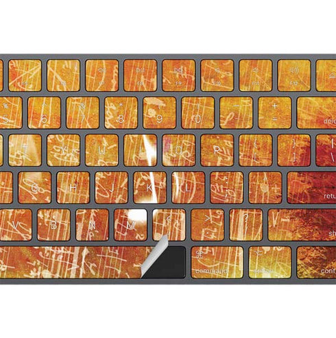Falling Notes Magic Keyboard with Numeric Keypad Skin