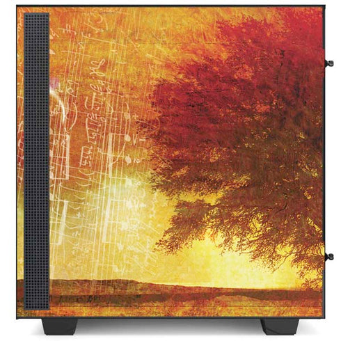 Falling Notes NZXT H510 Compact ATX Mid-Tower Case Skin