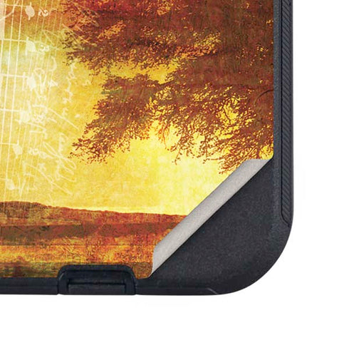 Falling Notes Otterbox Defender iPhone Skin