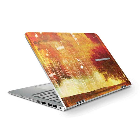 Falling Notes HP Spectre Skin