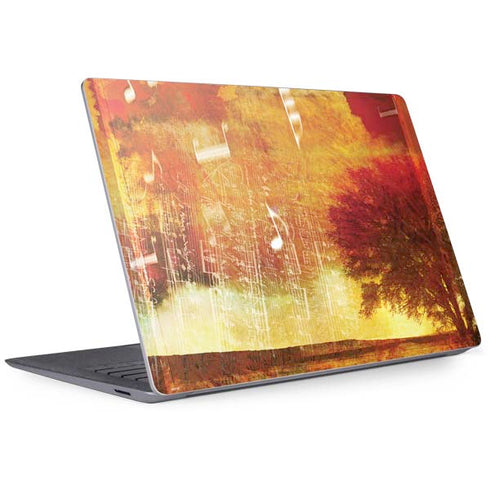 Falling Notes Surface Laptop 3 13.5in Skin