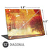 Falling Notes Universal Laptop 12in (9.8 x 6.8in) Skin