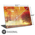 Falling Notes Universal Laptop 15in (12.2 x 8.8in) Skin