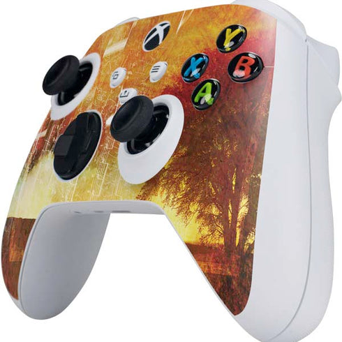 Falling Notes Xbox Series S Controller Skin