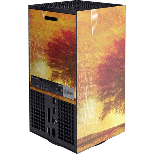 Falling Notes Xbox Series X Console Skin