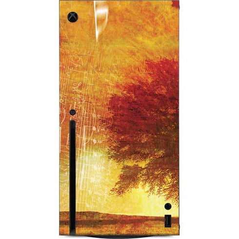 Falling Notes Xbox Series X Console Skin