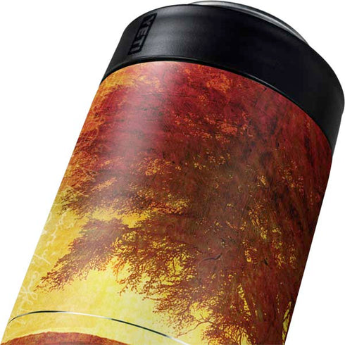 Falling Notes Yeti Colster Can Insulator Skin