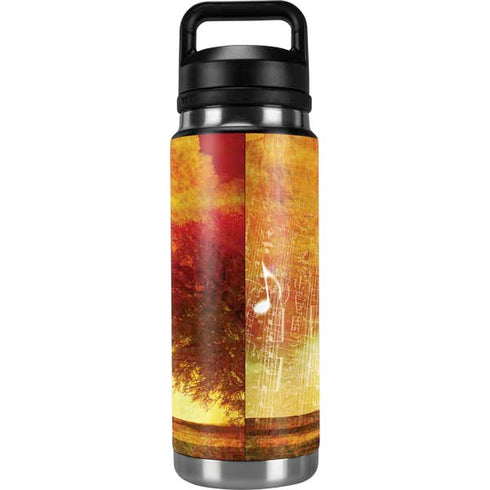 Falling Notes YETI Rambler 26oz Bottle Skin