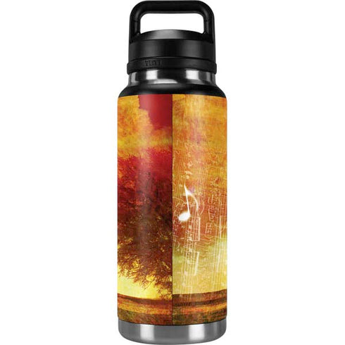 Falling Notes YETI Rambler 36oz Bottle Skin